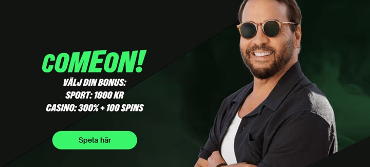 ComeOn bonus